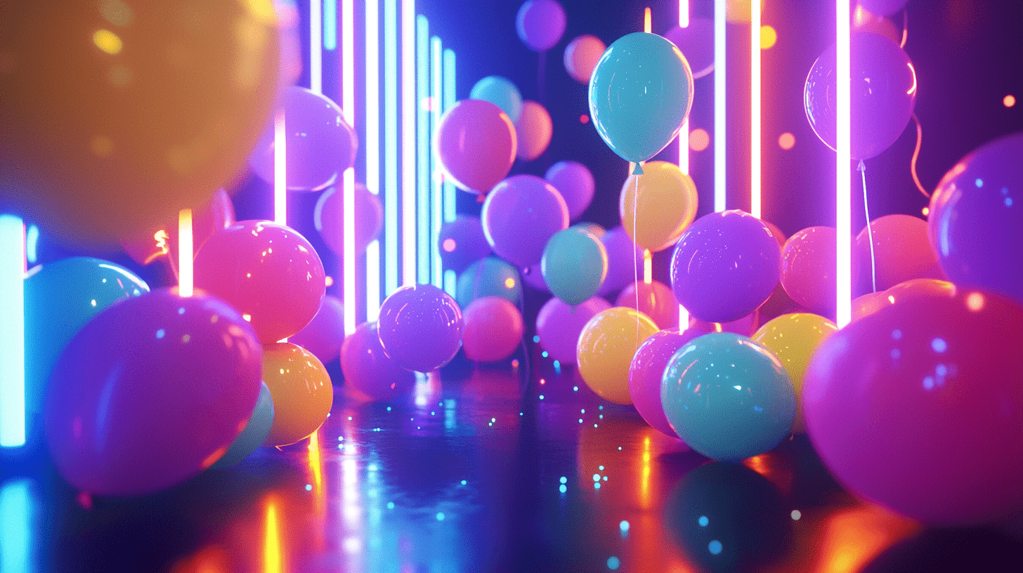 Decoración con globos