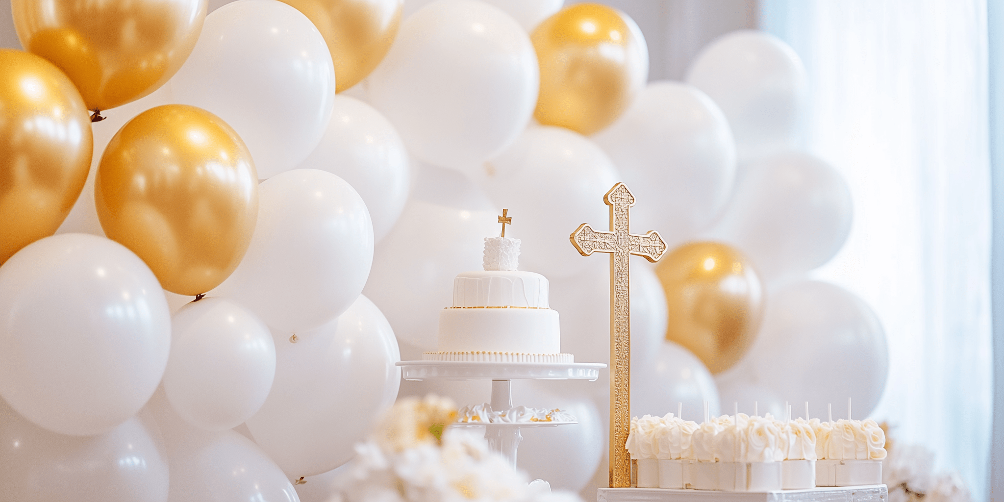 Decoración para primera comunión