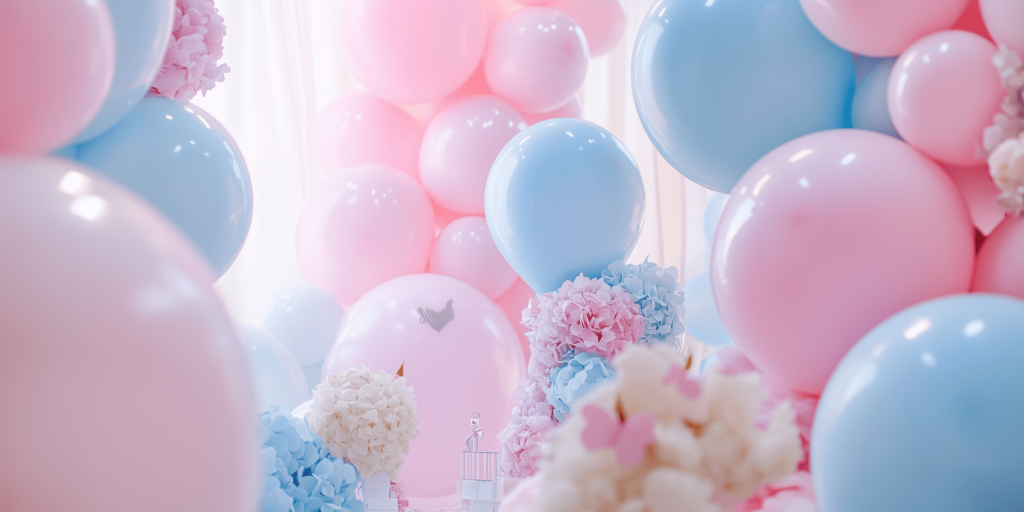 Decoración para revelación de género