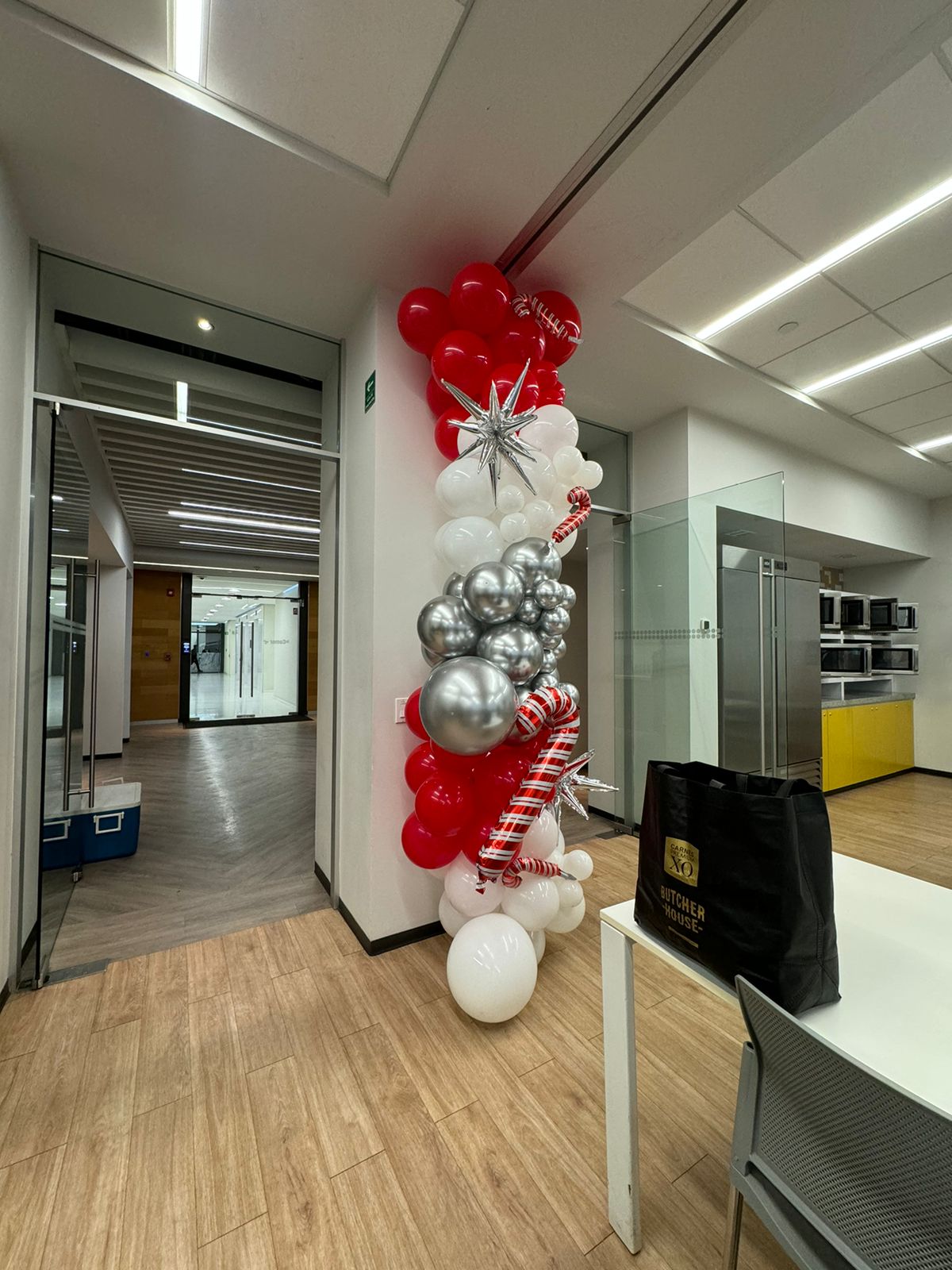 Columna de globo (Navidad) - Perfect Party