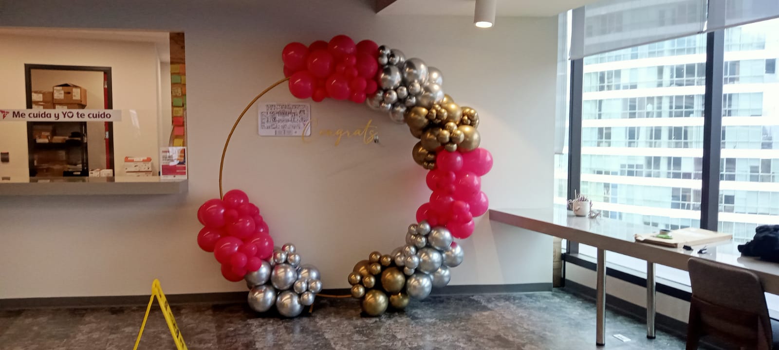 Decoración con globos | Aro de globos - Perfect Party