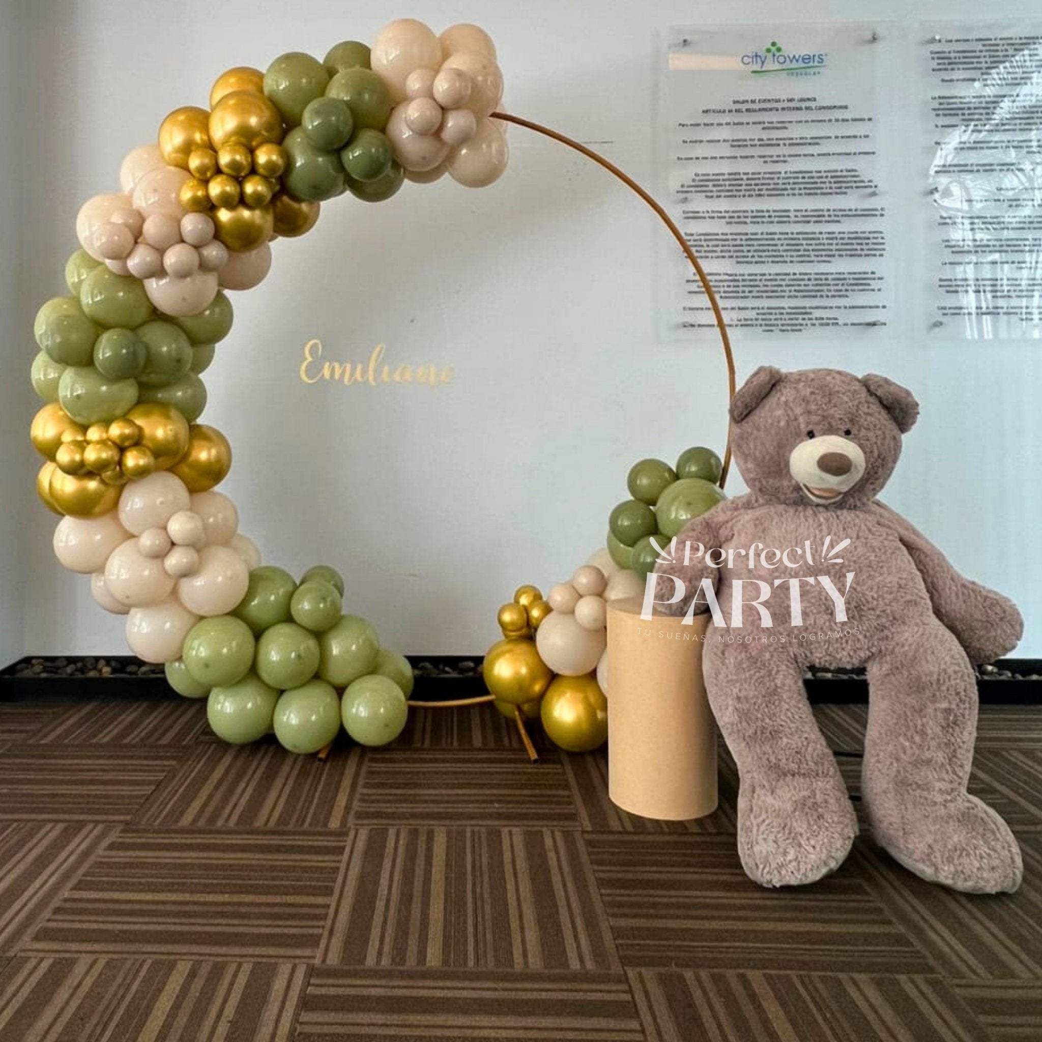 Decoración con globos | Aro de globos - Perfect Party