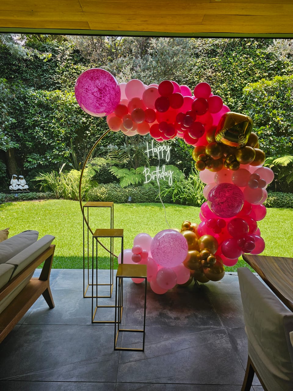 Decoración con globos | Aro de globos - Perfect Party