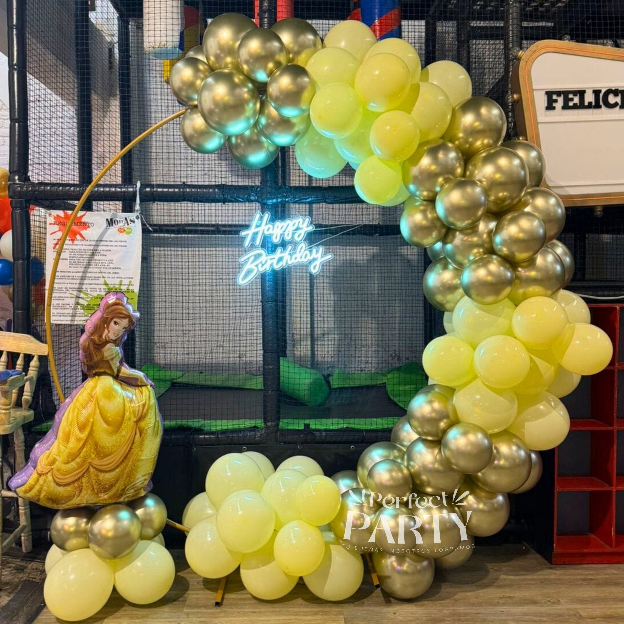 Decoración con globos | Decoración de cumpleaños infantil - Perfect Party