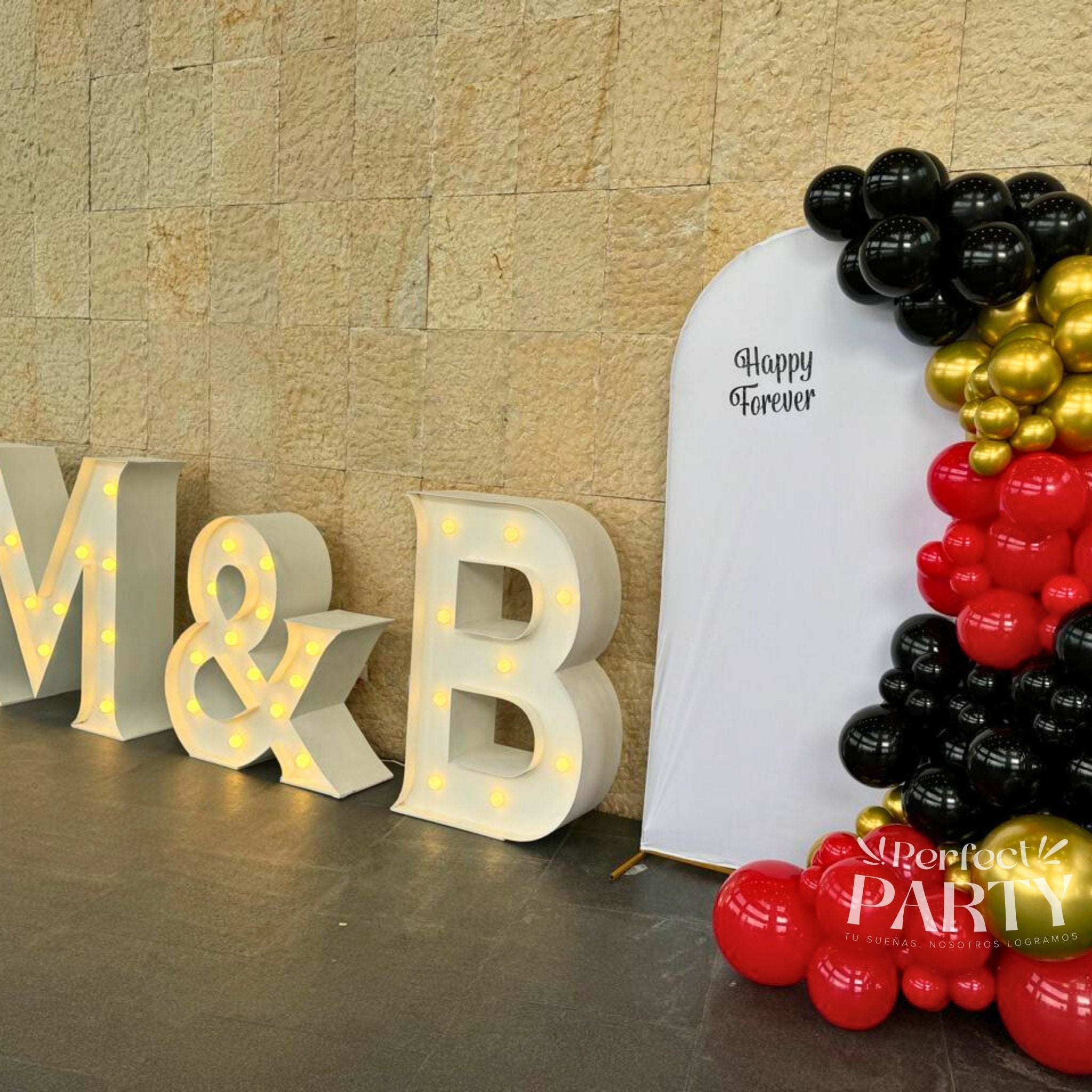 Letras con LED | Boda, Aniversario o Pedida de Mano - Perfect Party