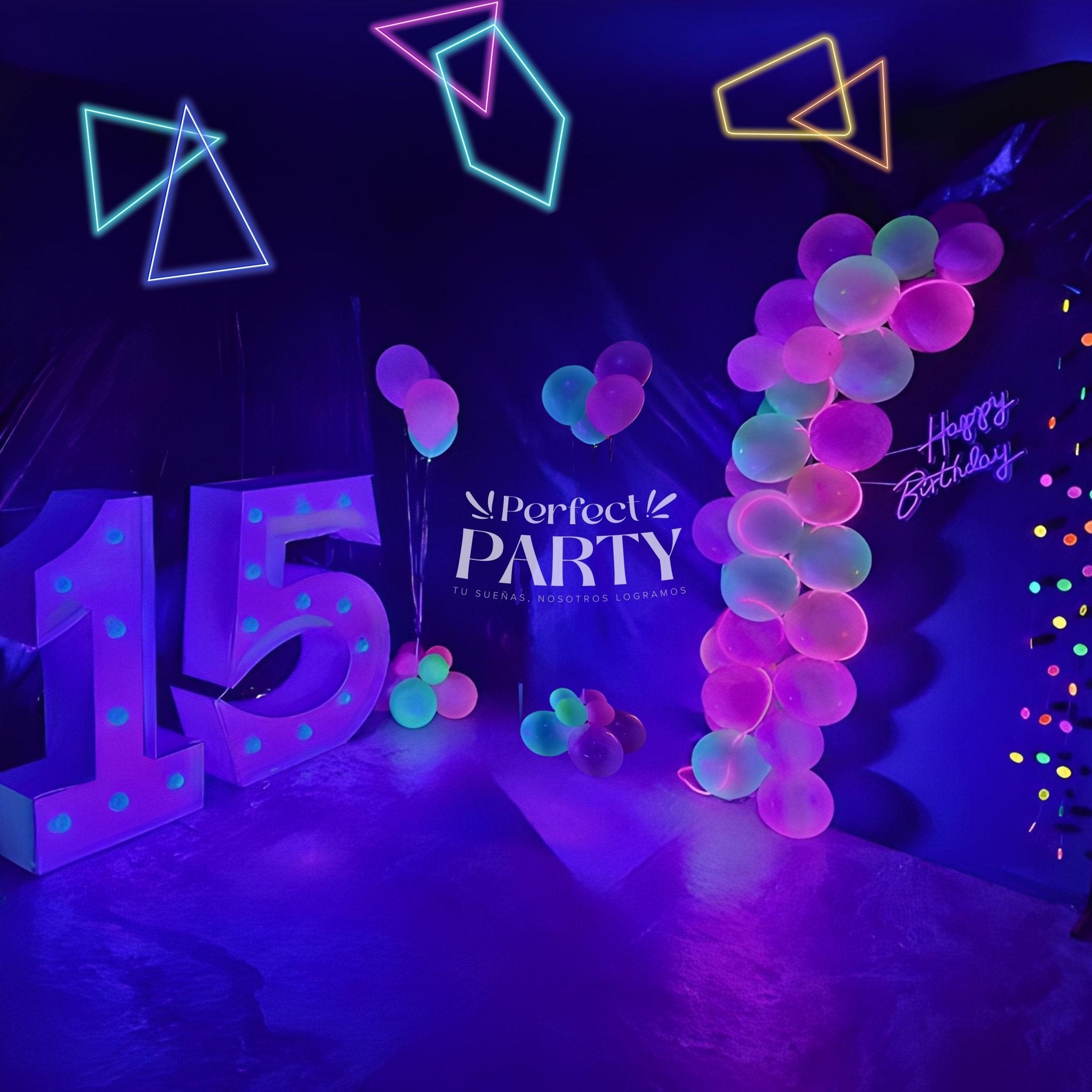 Letras con LED Neon - Perfect Party