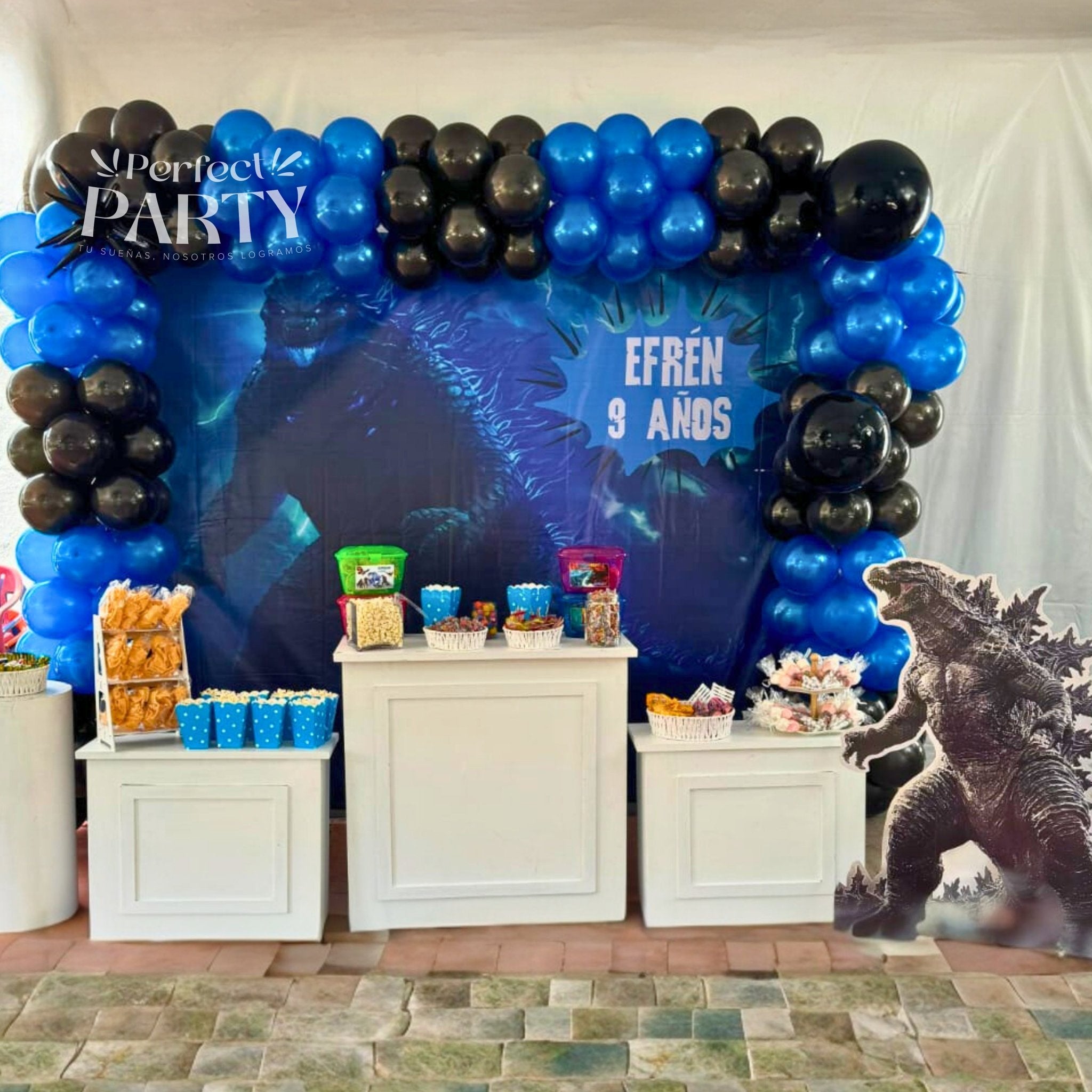 Mesa de dulces | Decoración con globos - Perfect Party