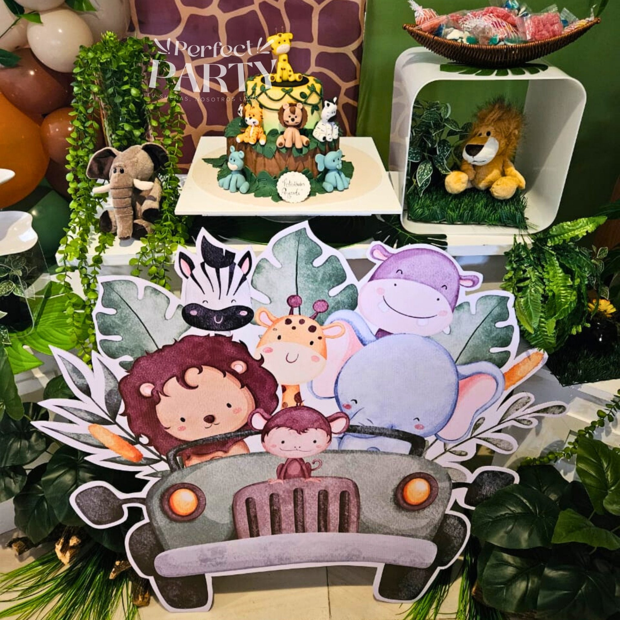 Mesa de dulces | Decoración con globos - Perfect Party