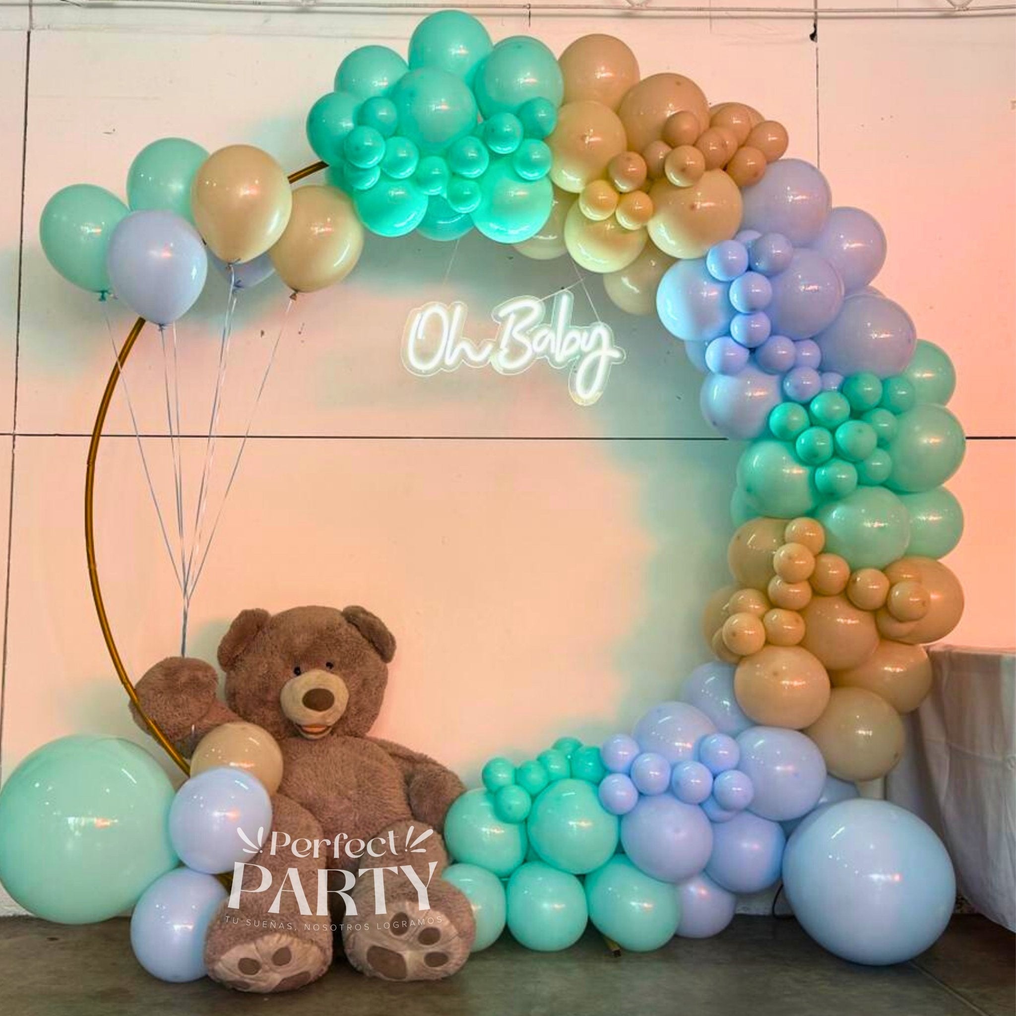 Revelación de género | Aro de globos - Perfect Party